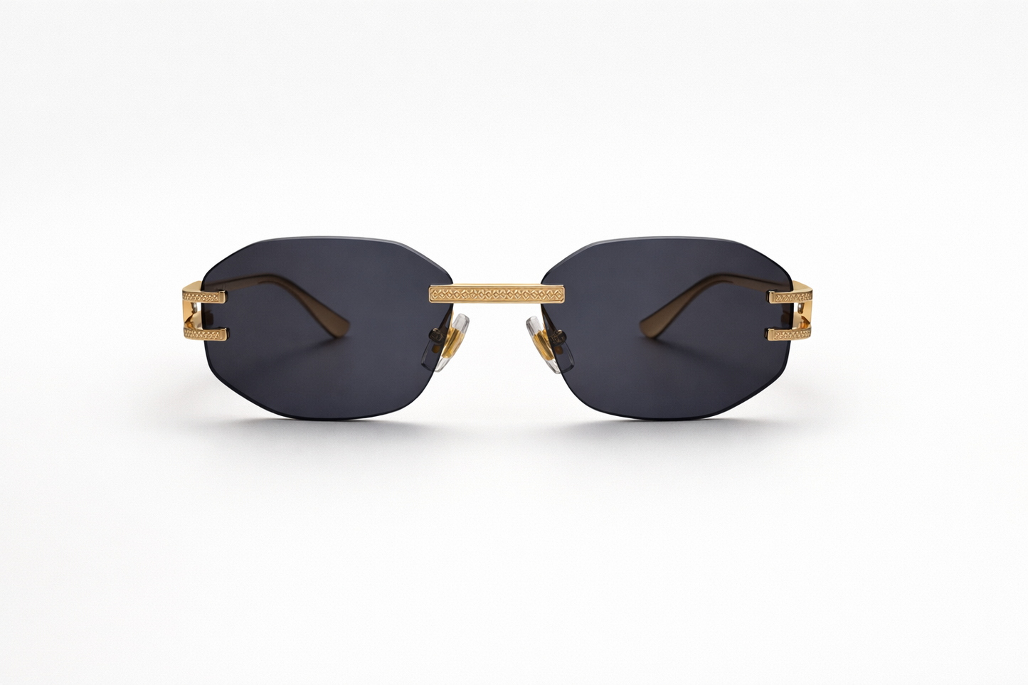 Versace Rimless- Gold Edition