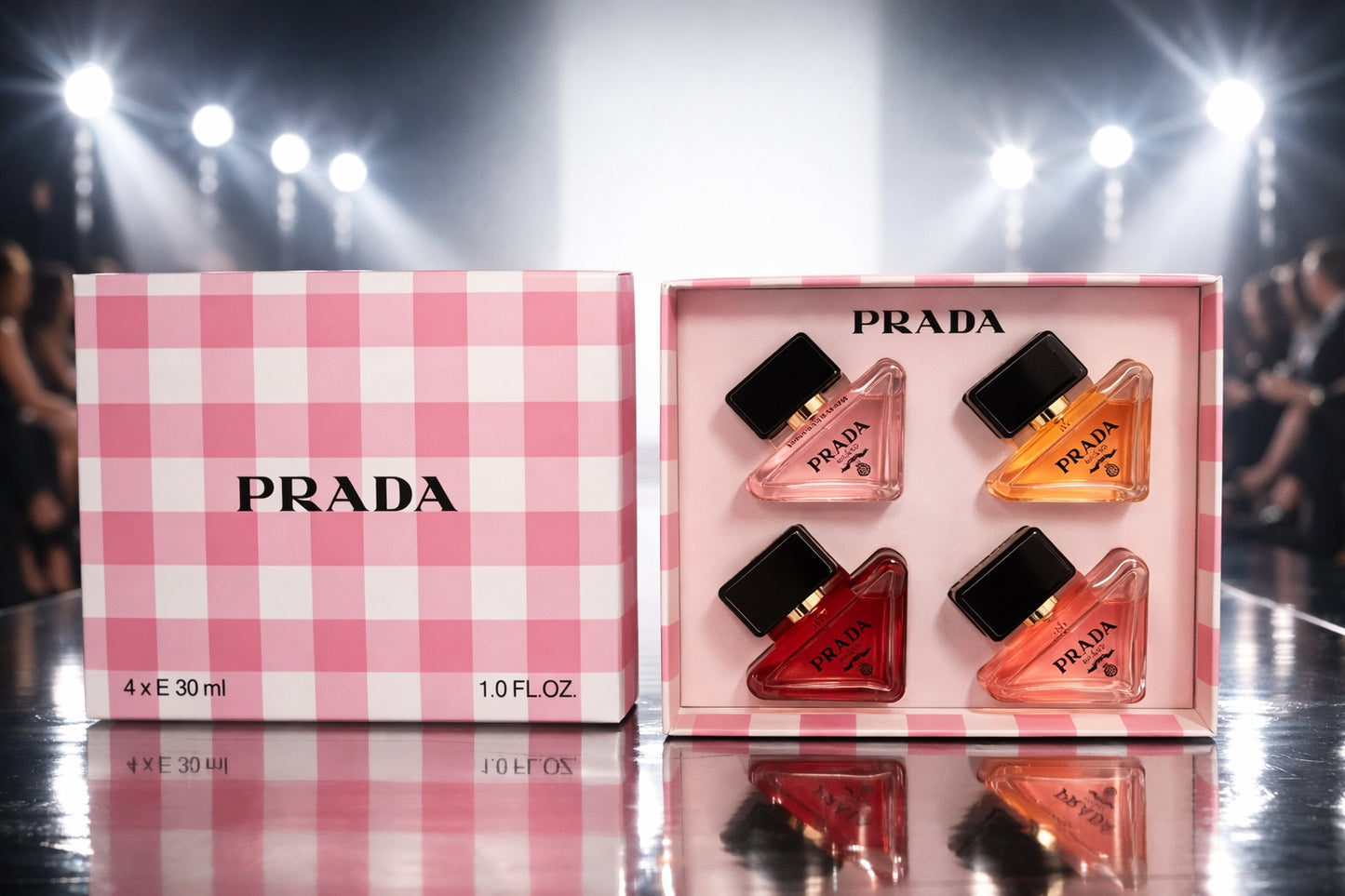 Prada Mini Fragrance Set Pink